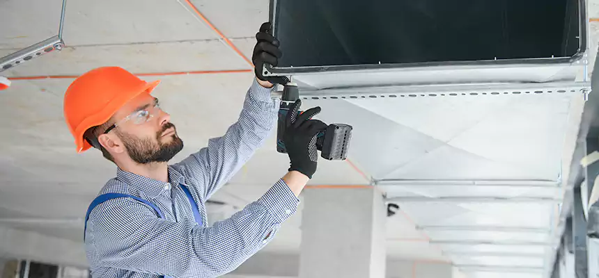 Roof Cap & Exterior Hood Lint Buildup Removal – Medford